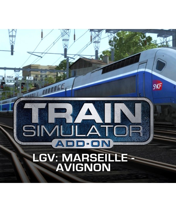 Train Simulator - LGV Rhone-Alpes & Mediterranee Route Extension Add-On DLC Steam Key GLOBAL